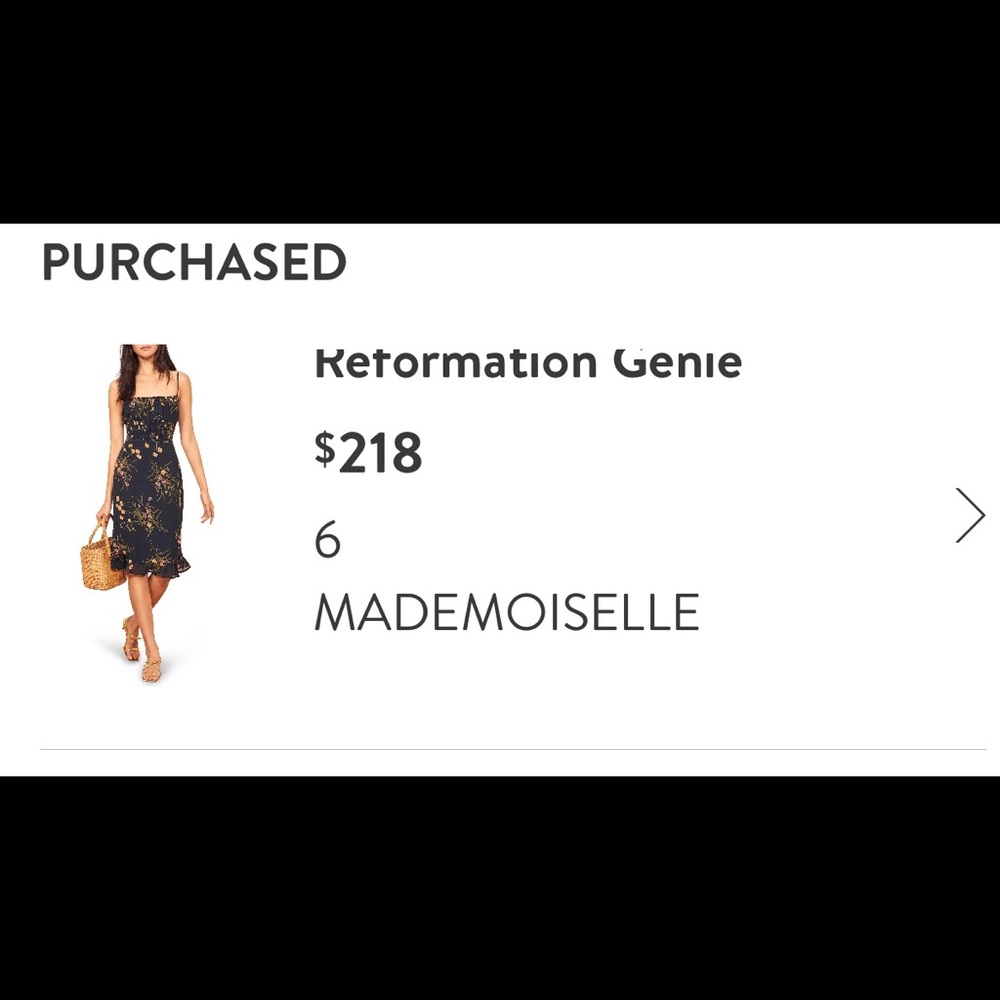Reformation Genie Sundress - Size 6